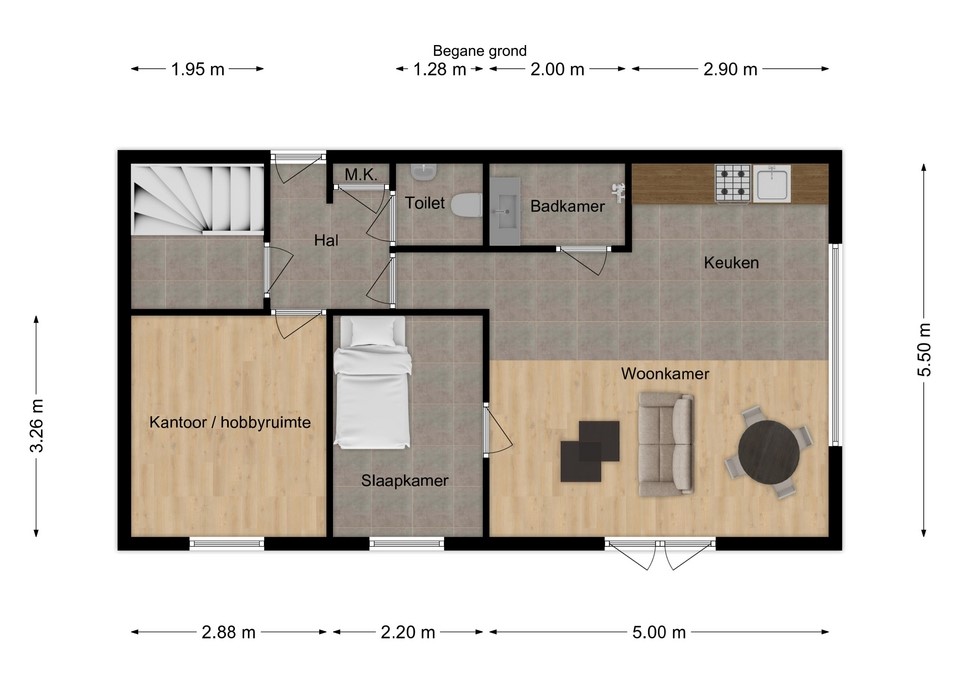 mediumsize floorplan